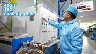 MPO/PC 12 कोर OM4 फाइबर पैच कॉर्ड MPO फाइबर ऑप्टिक ट्रंक केबल