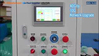 एमपीओ से 6 एलसी डुप्लेक्स ओएम4 फनआउट केबल ¥ 40 जी/10 जी ब्रेकआउट, कम नुकसान एमटीपी मल्टीमोड पैच कॉर्ड