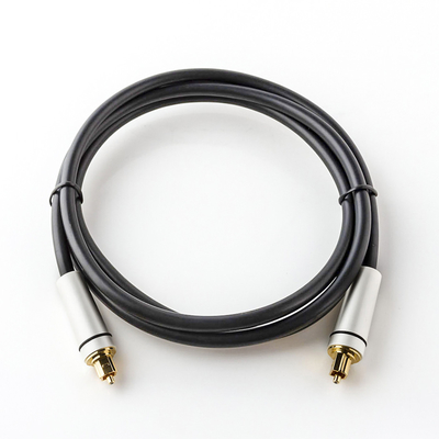 खरीदें 24K गोल्ड प्लेटेड कनेक्टर के साथ आउटडोर टीवी स्पीकर Toslink Rca केबल online manufacture