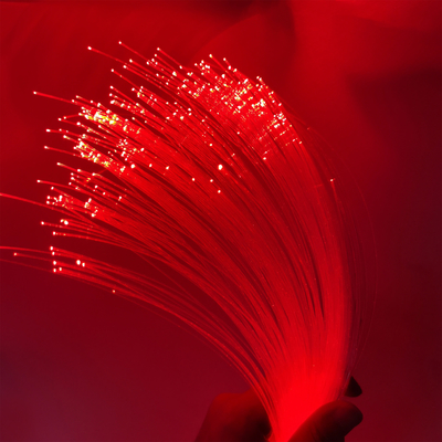 कार / घर की सजावट के लिए FTTH फाइबर ड्रॉप केबल OD0.25 16 करोड़ PMMA प्लास्टिक ऑप्टिकल फाइबर लाइट लाइटिंग