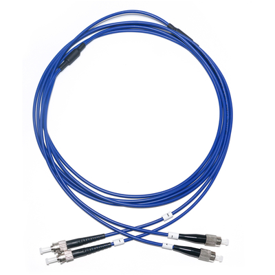 WLAN LAN मिनीटर कंप्यूटर संचार के लिए फैक्टरी आउटलेट ST 2/2 सिंगल-मोड-कोर फाइबर ऑप्टिक पैच कॉर्ड