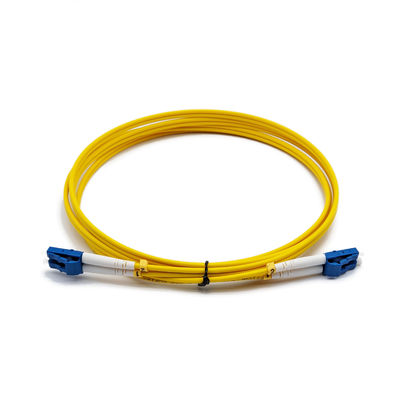 LC-LC Duplex Fiber Patch Cable Single Mode LC/UPC to LC/UPC Optical Fiber Patch Cord